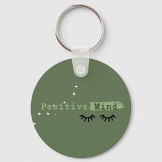 Positive Mind - Green Key Ring キーホルダー