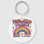 Positive Mind Positive Life キーホルダー (正面)