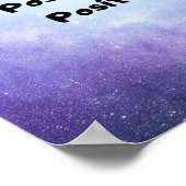 "Positive mind, Positive vibes, Positive life" ポスター (角)