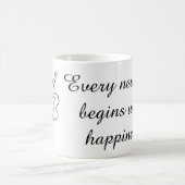 Positive Morning Cup コーヒーマグカップ (中央)