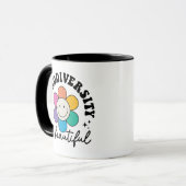 Positive Neurodiversity Acceptance Quote マグカップ (正面左)