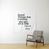 positive quote art タペストリー (インサイチュ)