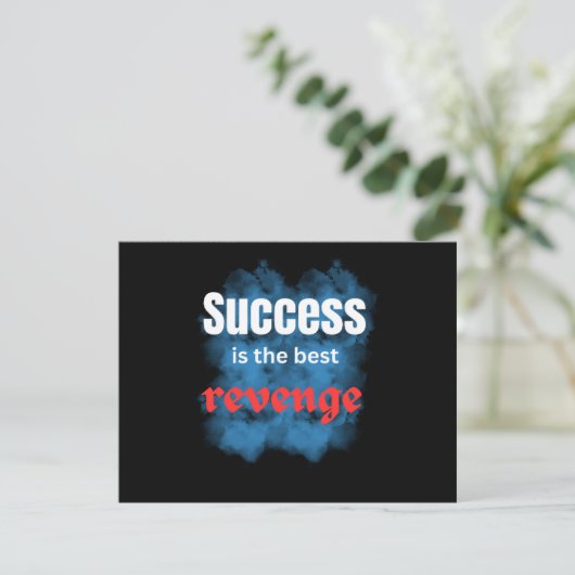positive quotes\success is the revenge 招待状 (スタンド正面)