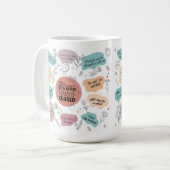 Positive Quotes Teacher Mug Gift, Inspirational コーヒーマグカップ (正面左)