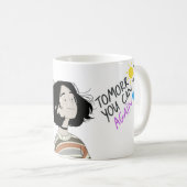 Positive reminder mug コーヒーマグカップ (正面右)