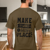 Positive shirt, motivational message tシャツ
