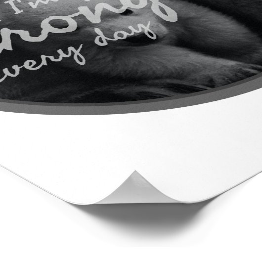 positive vibes about life and self acceptance ポスター (角)