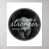 positive vibes about life and self acceptance ポスター (正面)