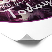 positive vibes affirmations about self acceptance ポスター (角)