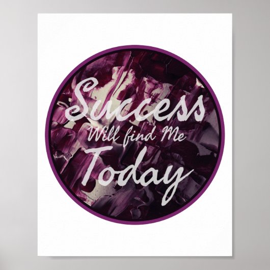 positive vibes affirmations about self acceptance ポスター (正面)