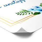 positive vibes affirmations for success ポスター (角)