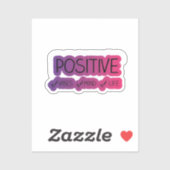 Positive Vibes Cute Sticker – Authentic Kawaii Min シール (シート)