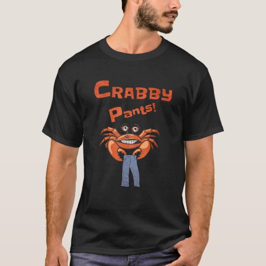 Positive Vibes Gifts and Designs Funny Meme Crabby Tシャツ (正面)
