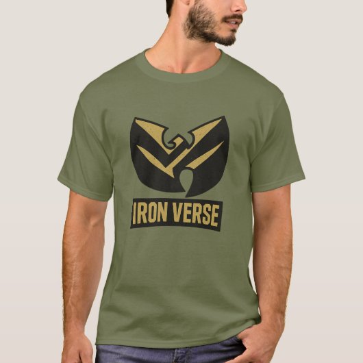 POSITIVE VIBES IRON VERSE Tシャツ (正面)