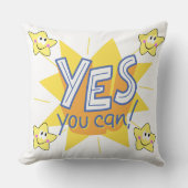 Positive Vibes Only クッション (正面)