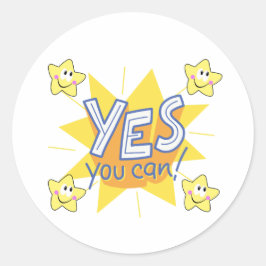 Positive Vibes Only ラウンドシール