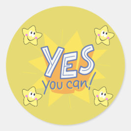 Positive Vibes Only ラウンドシール