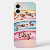 Positive Vibes Only Case Case-Mate iPhoneケース (裏面)