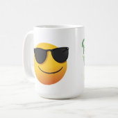 Positive Vibes Only Coffee Mug コーヒーマグカップ (正面左)