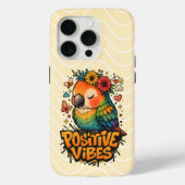 “Positive Vibes” Parrot Case-Mate iPhoneケース (裏面)