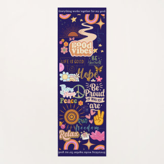 Positive Vibes Yoga Mat ヨガマット