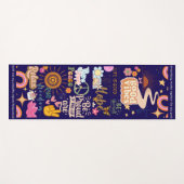 Positive Vibes Yoga Mat ヨガマット (正面(横))