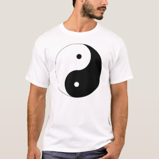 Positiven n否定的なyingヤン tシャツ