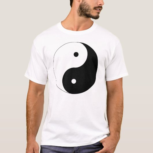 Positiven n否定的なyingヤン tシャツ (正面)