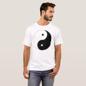 Positiven n否定的なyingヤン tシャツ (正面フル)