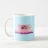 Positivitea コーヒーマグカップ (左)