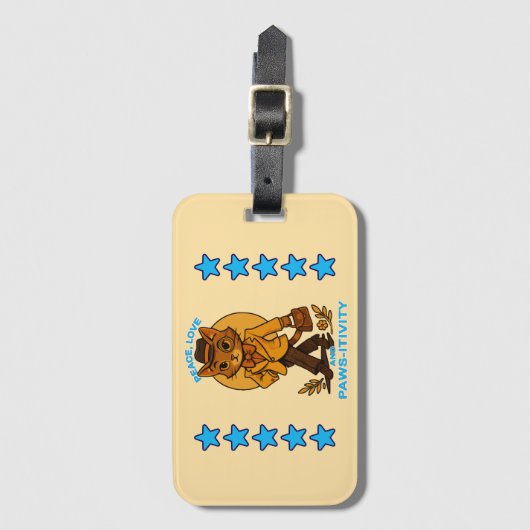 positivity ラゲッジタグ (正面縦)