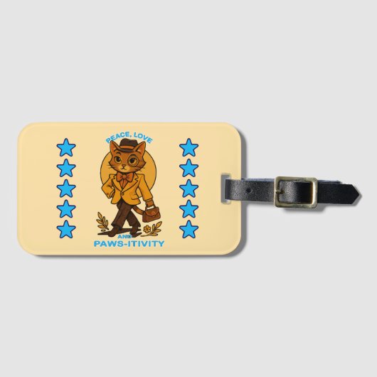 positivity ラゲッジタグ (正面横)