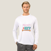 positivity is the key design  トライブレンドＴシャツ (正面全体)