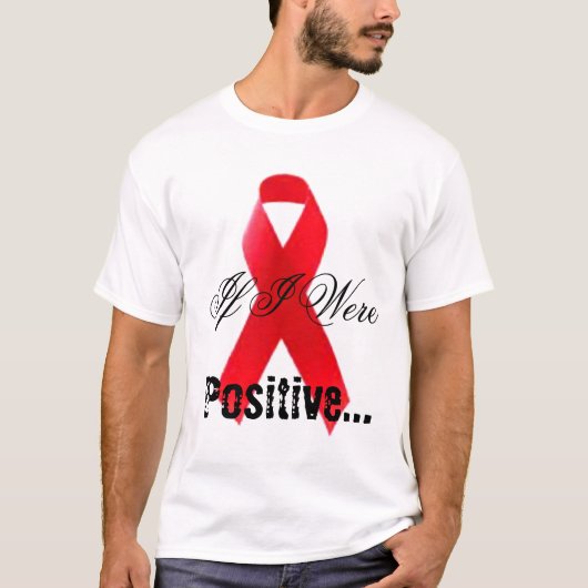 Positveの陰性か。 Tシャツ (正面)