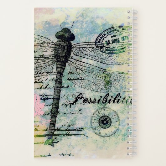 Possibilities dragonfly journal ノートブック (裏面)