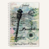 Possibilities dragonfly journal ノートブック (正面)
