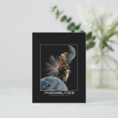 『POSSIBILITY』 Bald Eagle やる気を起こさせる Gift ポストカード (スタンド正面)
