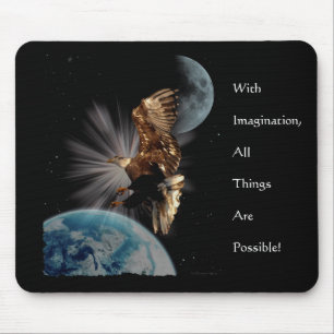 『POSSIBILITY』 Bald Eagle やる気を起こさせる Gift マウスパッド