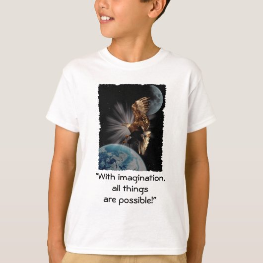 『POSSIBILITY』 Bald Eagle やる気を起こさせる Gift Tシャツ (正面)