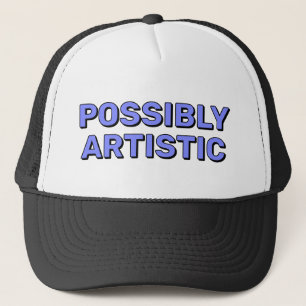 Possibly Artistic™ トラッカーズハット キャップ