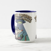 Possumプロトコル：夜間に避難 マグカップ (正面左)