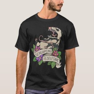 Possum悲鳴は怖い Tシャツ