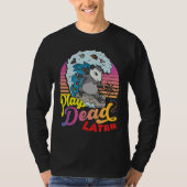 Possum 80's Play Dead Later Surfing Possum Tシャツ (正面)