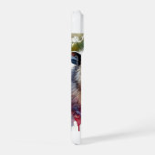 Possum in a Colorful Meadow 070824AREF151 - Waterc iPhoneケース (右側面)