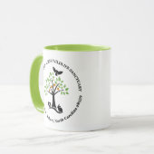 Possumwoodのエーカーの自然保護区のマグ マグカップ (正面左)