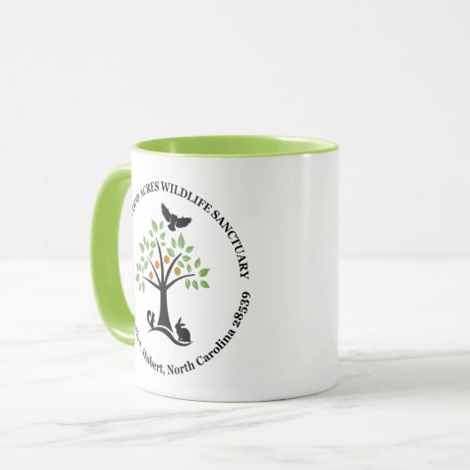 Possumwoodのエーカーの自然保護区のマグ マグカップ (正面左)