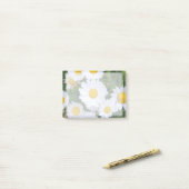 Post-パーソナライズされたit®ノートとデイジー追加フォト ポストイット (デスク上)