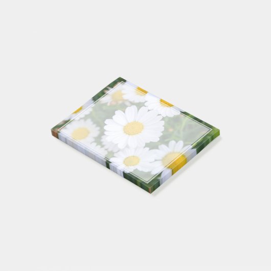 Post-パーソナライズされたit®ノートとデイジー追加フォト ポストイット (アングル)