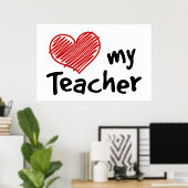 Post a Love My先生 ポスター (ホームオフィス)