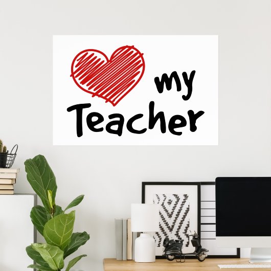 Post a Love My先生 ポスター (ホームオフィス)